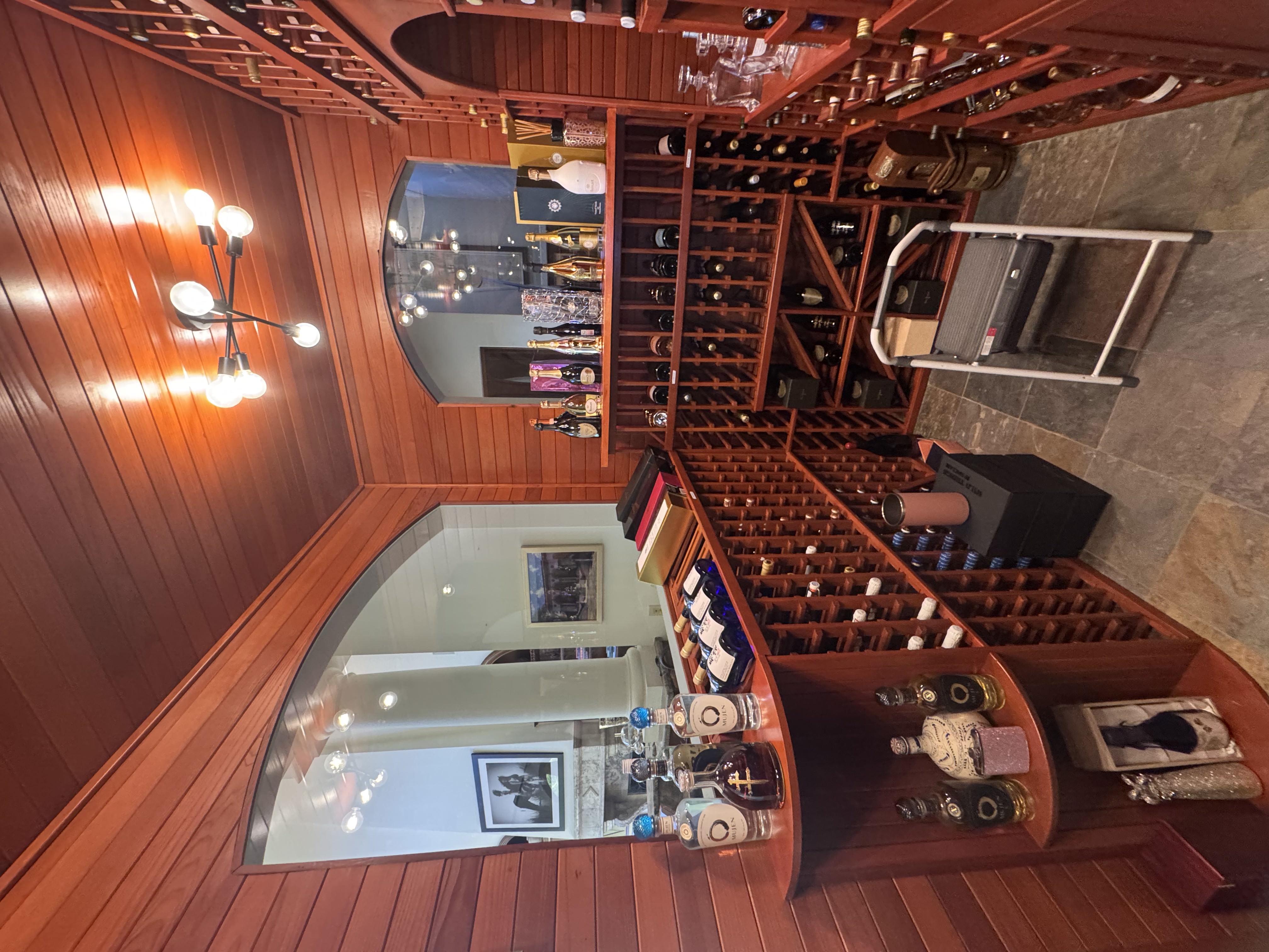 Wine cellar cooling installation work