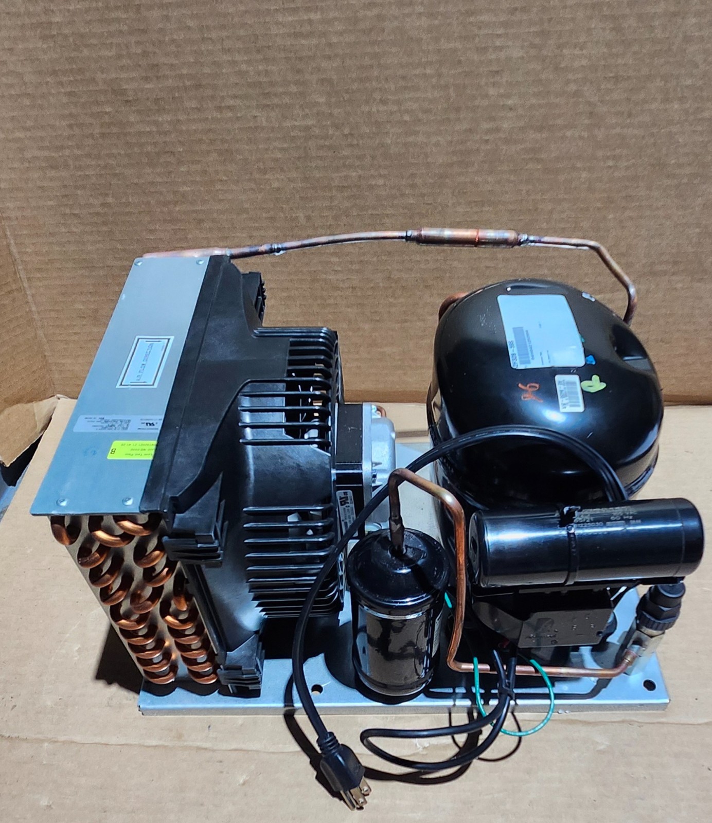 Wine cellar condenser equipment