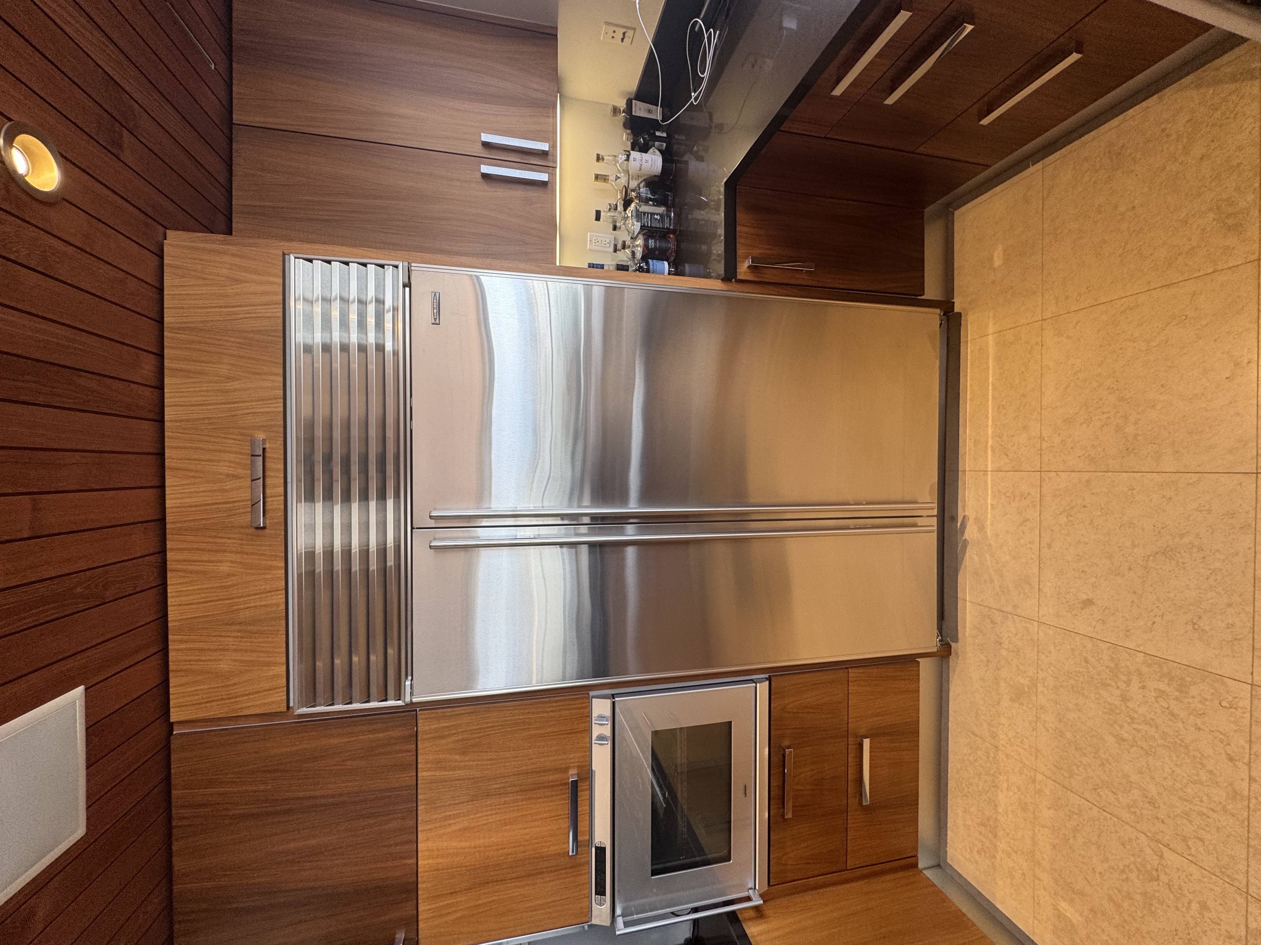 Built-in refrigerator repair and diagnostic work